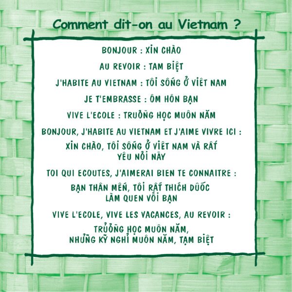 Lexique - Voyages et Rencontres au Vietnam