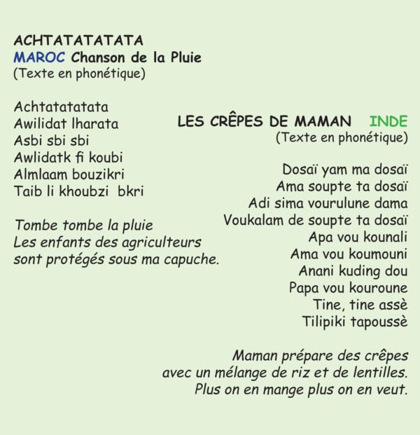 Achtatatatata - Contes et Chansons du Monde Vol.1